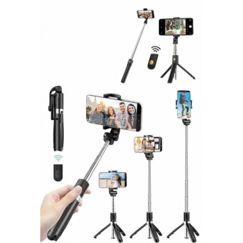ÇOK SATAN Cep Telefonu Tripod Standı Manyetik Selfie Sopa Bluetooth Uzaktan Kumandalı