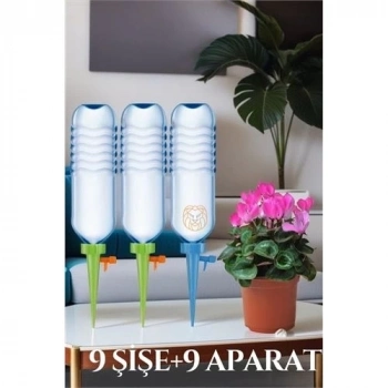 ÇOK SATAN Çiçek Damlama Sulama Şişe Aparat 18 li set Seti
