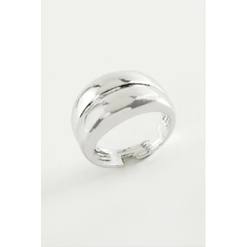 ÇOK SATAN Çift Sıra Metal Yüzük