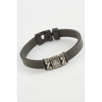 ÇOK SATAN Çini Desenli Kaliteli Suni Deri Bileklik