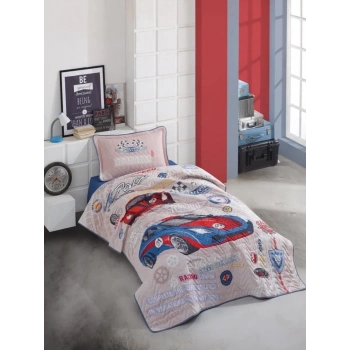 ÇOK SATAN Clasy Tek Kişilik Yatak Örtüsü Garage