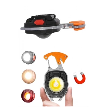 ÇOK SATAN Çok İşlevli Acil Durum Işığı USB Şarjlı Cep Feneri 7 Farklı Mod