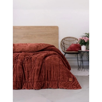 ÇOK SATAN Cotton Box Wave Tarçın Çift Kişilik Yorgan