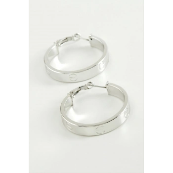 ÇOK SATAN Crt Halka Küpe 3 cm