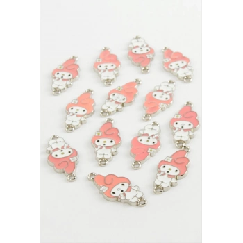 ÇOK SATAN Çzgflm Çift Kulplu Mineli Bileklik ve Kolye Ucu Aparatı 1 Adet