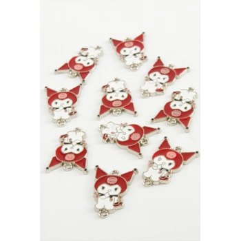 ÇOK SATAN Çzgflm Çift Kulplu Mineli Bileklik ve Kolye Ucu Aparatı 1 Adet