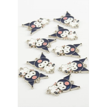 ÇOK SATAN Çzgflm Çift Kulplu Mineli Bileklik ve Kolye Ucu Aparatı 1 Adet