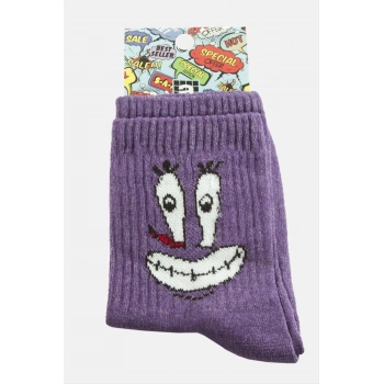 ÇOK SATAN Çzgflm Karakteri Kolej Çorap 8*28