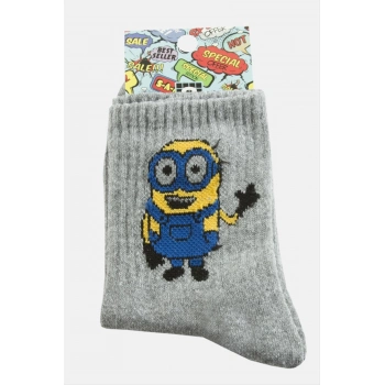 ÇOK SATAN Çzgflm Karakteri Kolej Çorap 8*28