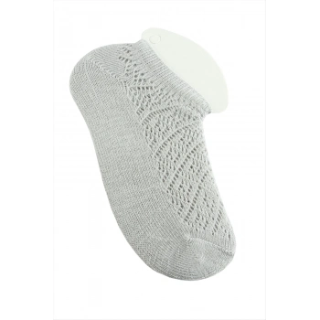 ÇOK SATAN Dantel Yünlü Kısa Çorap