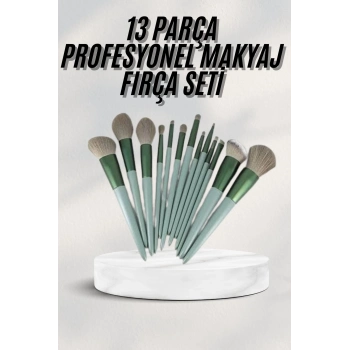 ÇOK SATAN Dayanıklı Makyaj Fırçası Seti 13 Parça Yumuşak Kıllı Fırçalar Allık Fondöten Far Fırçası