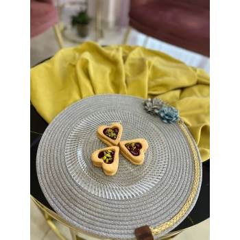 ÇOK SATAN Decohandy 39cm Çiçekli Jüt Örme Supla Amerikan Servis