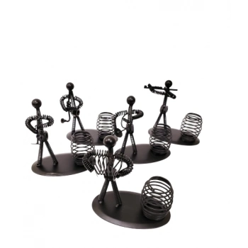 ÇOK SATAN Dekoratif Metal Adam Müzisyen Kalemlik