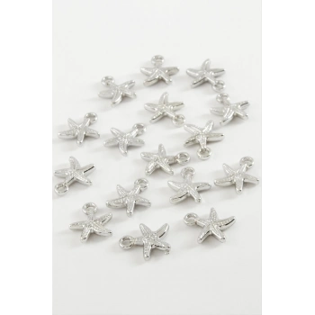 ÇOK SATAN Deniz Yıldızı Tek Kulp Metal Bileklik ve Kolye Ucu Aparatı 1 Adet