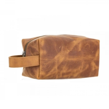 ÇOK SATAN Deri Bakım Ve Seyahat Çantası, X Beden, G19 Taba