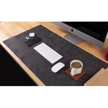 ÇOK SATAN Deri Masa Matı 91*48cm TN1 Gri