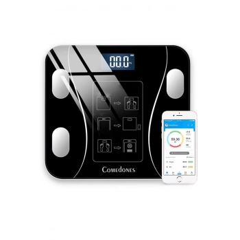 ÇOK SATAN Dijital Baskül Yağ Su Kas Vücut Kitle Endeksi Kilo Ölçer Tartı