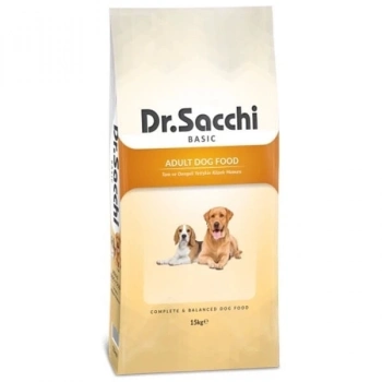 ÇOK SATAN Dr.Sacchi Basic Chicken Tavuklu Yetişkin Köpek Maması 15 Kg