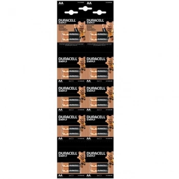 ÇOK SATAN Duracell Alkalin 1.5 Volt Aa 20’li Kalem Pil Lr6/mn150