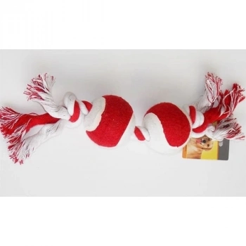 ÇOK SATAN Eastland Stres İpi Çift Toplu Köpek Oyuncağı