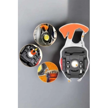 ÇOK SATAN El Feneri Acil Işık Seti Tornavida Düdük Kapak Açma Kamp Lambası