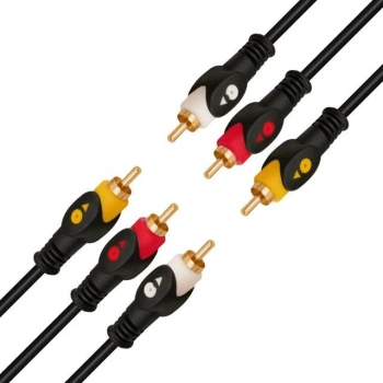 ÇOK SATAN Elektromer 3 Rca - 3 Rca 20 Metre Kablo