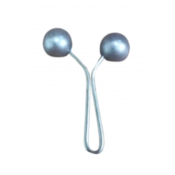 ÇOK SATAN Eşarp Klipsi Top Model Düz Mint 1 Adet