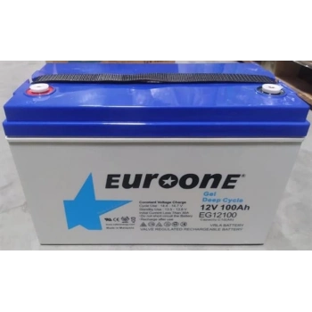 ÇOK SATAN Euroone Eg12100 12 Volt 100 Amper Deep Cycle Jel Akü
