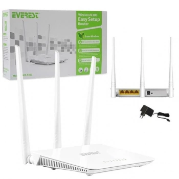 ÇOK SATAN Everest Ewr-f303 2.4 Ghz 300 Mbps 4 Port Kablosuz Router