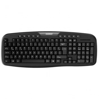 ÇOK SATAN Everest Kb-955 Siyah Usb Multimedia Kablolu Q Standart Klavye