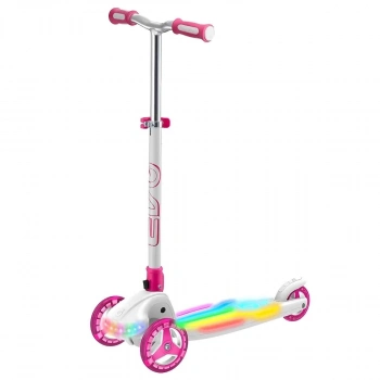 ÇOK SATAN Evo 3 Tekerlekli Colour Burst Işıklı Beyaz Scooter