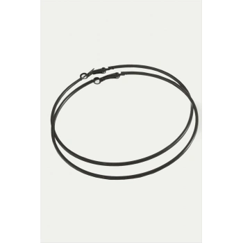 ÇOK SATAN Ezme Metal Halka Küpe 8-9-10 cm