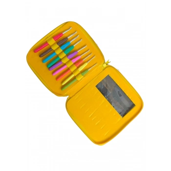 ÇOK SATAN Fermuarlı Yün Tığ Set 2den 6ya Kadar 9 Adet( Renk Stok Durumuna Göre)