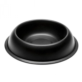 ÇOK SATAN Ferplast Mıra Kc 72 Kaymaz Tabanlı Plastik Köpek Mama ve Su Kabı Siyah 500 Ml