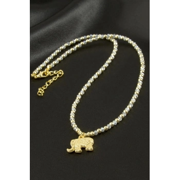 ÇOK SATAN Fil Kristal Kolye