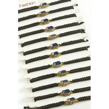 ÇOK SATAN Fil Makrome Örgülü Bileklik