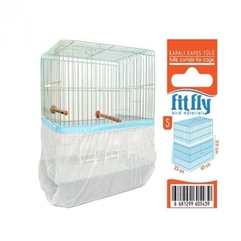 ÇOK SATAN Fit Fly Kapalı Lüx Kuş Kafesi Tülü Small