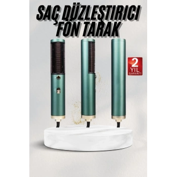 ÇOK SATAN Fön Tarak Saç Düzleştirici Saç Kurutma Makinesi Sıcak Hava Fırçası
