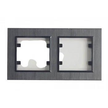 ÇOK SATAN Füme 2 Li Çerçeve - Priz ve Anahtar İçin Uyumlu Çerçeve