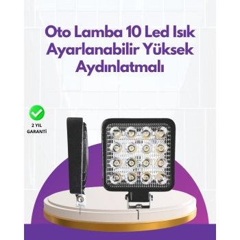 ÇOK SATAN Geniş Aydınlatma Açılı LED Araç Farı | İş Makineleri ve Gece Sürüşü İçin