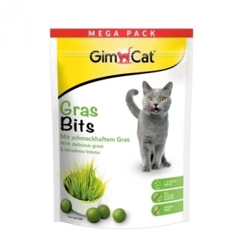 ÇOK SATAN Gimcat Gras-Bits Tahılsız Şekersiz Kedi Ödül Tableti 425 Gr