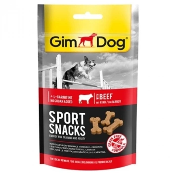 ÇOK SATAN Gimdog Sportsnacks Sığır Etli Köpek Ödül Maması Tablet 60 Gr