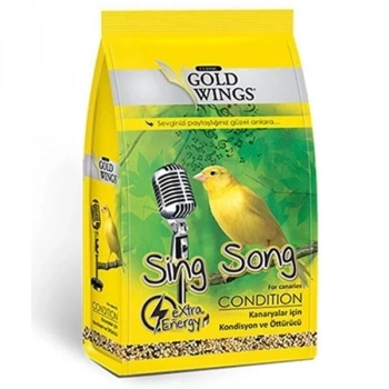 ÇOK SATAN Gold Wings Kondisyon Öttürücü Kanarya Kuşu Yemi 150 Gr