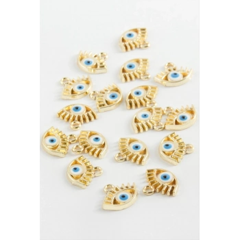 ÇOK SATAN Göz Tek Kulp Mineli Bileklik ve Kolye Ucu Aparatı 1 Adet