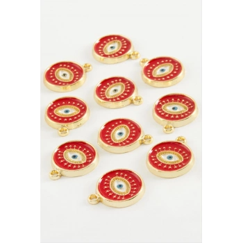 ÇOK SATAN Göz Tek Kulp Mineli Bileklik ve Kolye Ucu Aparatı 1 Adet