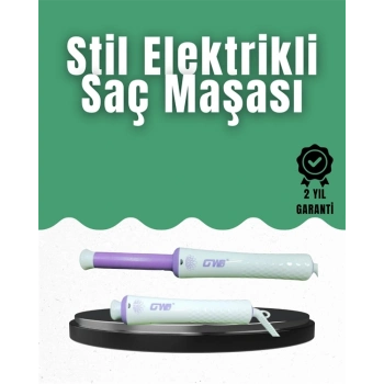ÇOK SATAN GW Taşınabilir Saç Maşası – 360° Döner Kablo, Negatif İyonlu Seramik Teknoloji