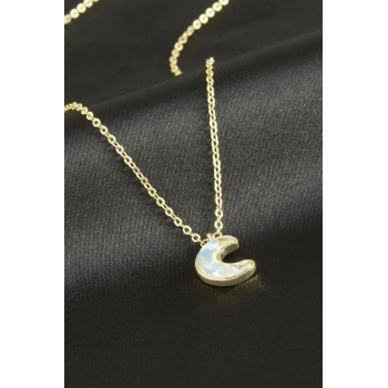 ÇOK SATAN Hilal Cam Kolye