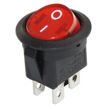 ÇOK SATAN Ic-131-4 Yuvarlak Işıklı On-off Anahtar 4p
