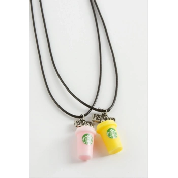 ÇOK SATAN İçecek Arkadaşlık Kolyeleri (Çift Kolye)