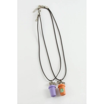 ÇOK SATAN İçecek Arkadaşlık Kolyeleri (Çift Kolye)